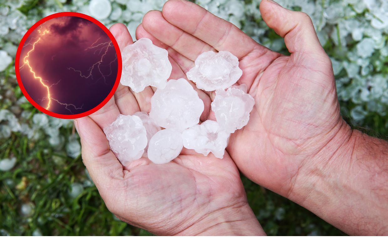 IMGW ostrzega przed gwałtownymi burzami i gradem. Które regiony są najbardziej zagrożone?