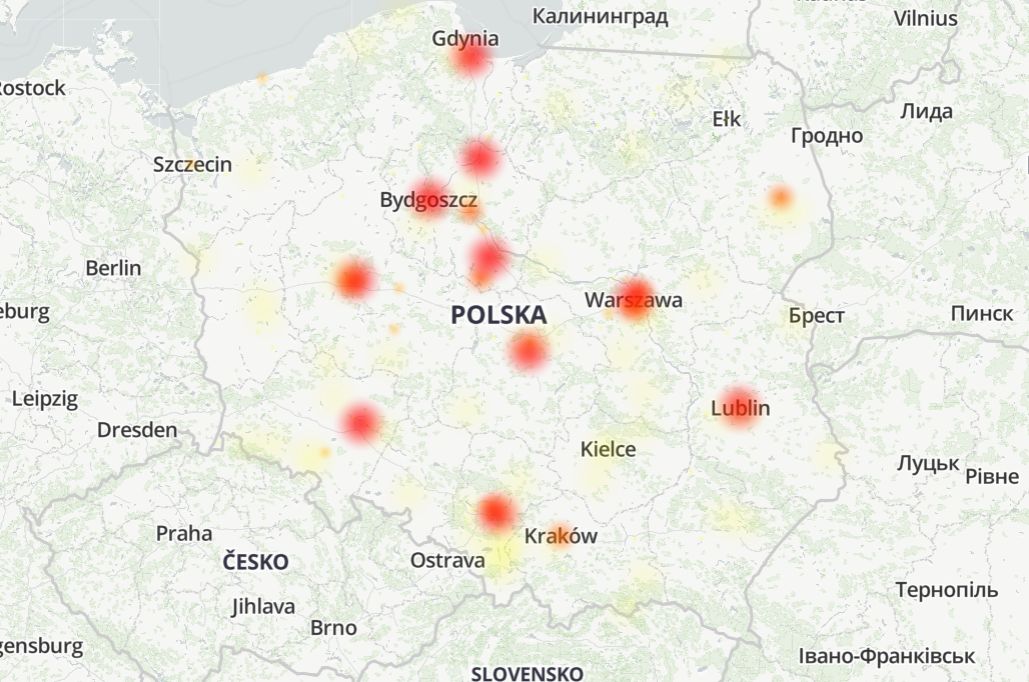 Awaria Plusa. Polacy zgłaszają problemy z internetem