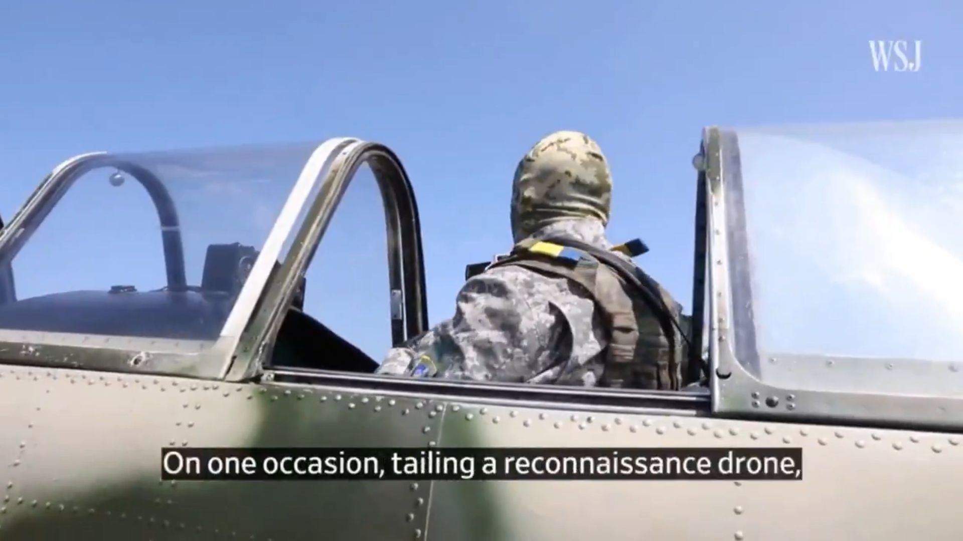 Ukraiński geniusz na zabytku kontra dron. Scena rodem z Wielkiej Wojny