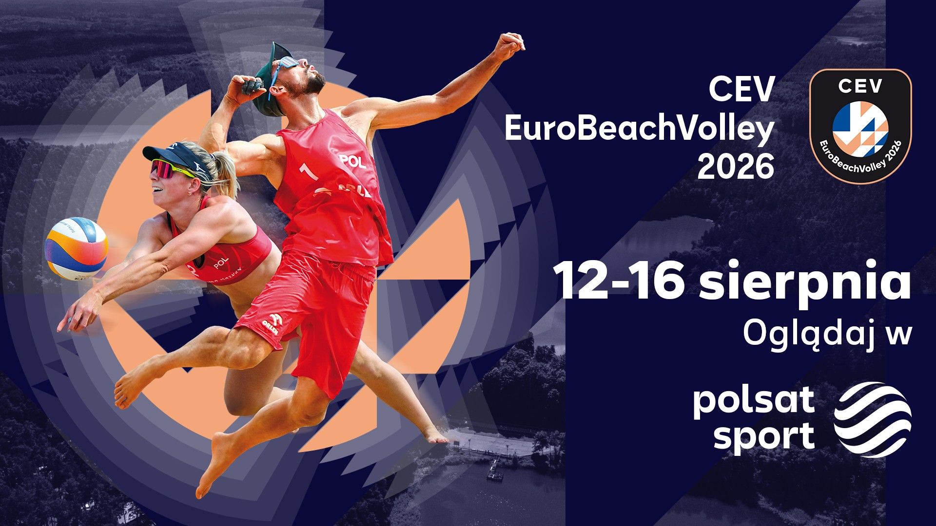 Stacje Polsat Sport pokażą 42 mecze mistrzostw Europy w siatkówce plażowej