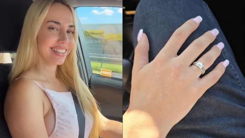 Marianna Schreiber podkręca atmosferę wokół nowego związku i prezentuje dłoń na MĘSKIM UDZIE
