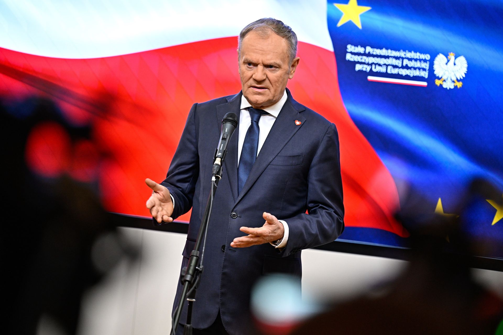 Kuriozalna konferencja Papy. Dziennikarze nie rozumieli premiera