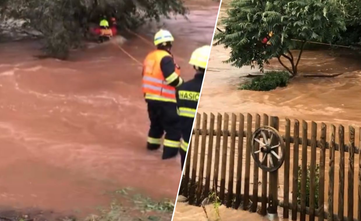 Dzieci w rwącym strumieniu. Dramatyczna akcja w Czechach