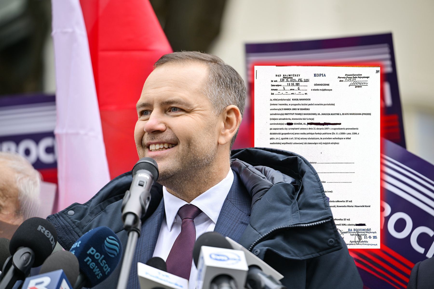 Oświadczenie majątkowe Nawrockiego, czyli stare polskie piekiełko [OPINIA]