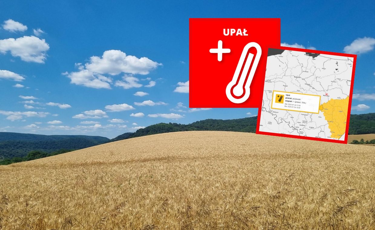 Kolejny zwrot. Tego dnia alerty przed upałem, ale nie wszędzie