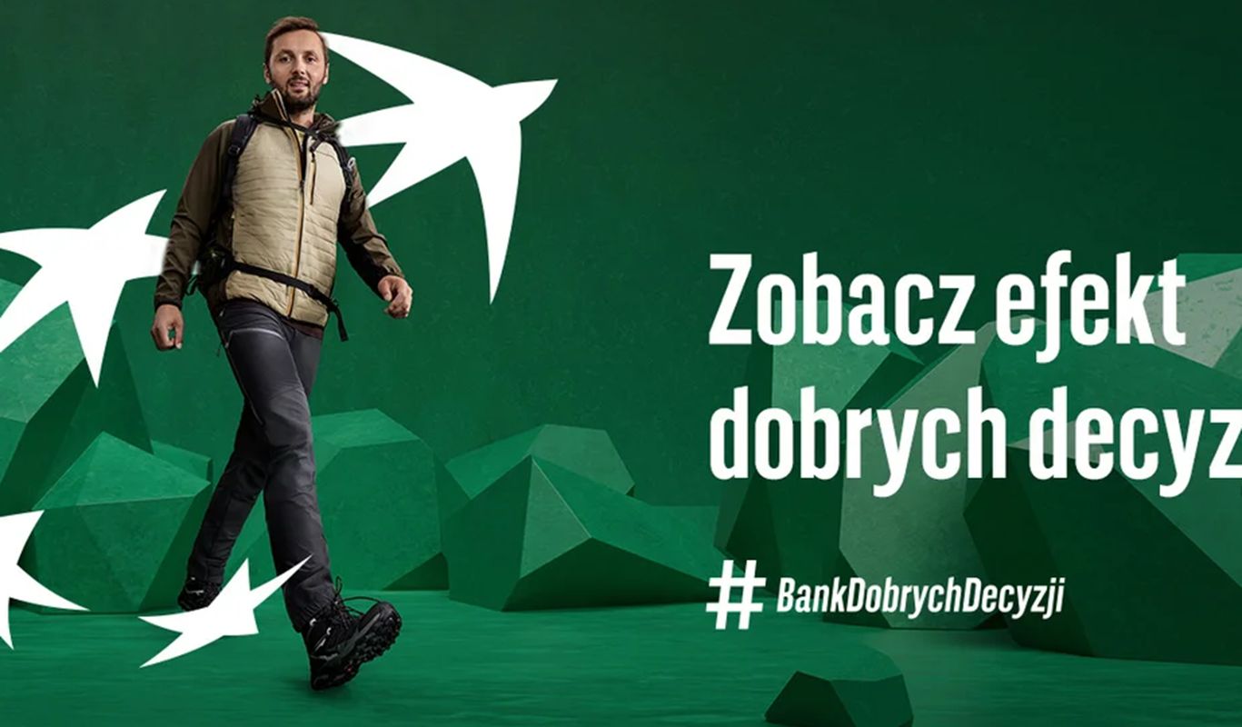 Andrzej Bargiel znów w kampanii BNP Paribas. Bank pokazuje "efekt dobrych decyzji".