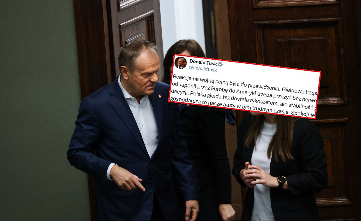 "Trzęsienie ziemi". Premier reaguje na poranek na giełdach