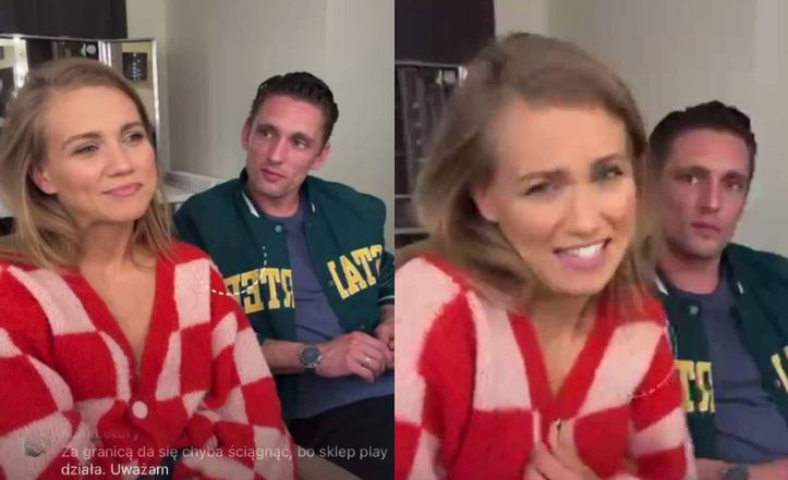 Agnieszka Kaczorowska tłumaczy fanom, jak głosować na nią i Filipa Gurłacza za granicą: "Jest taki MYK". Co na to Polsat?