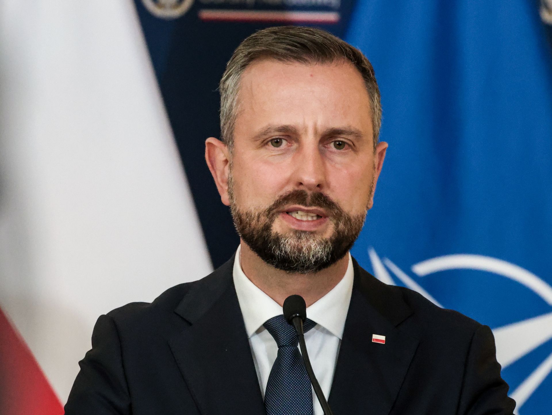 Dron z Bałtyku koło Rusinowa. MON wskazuje na Rosję