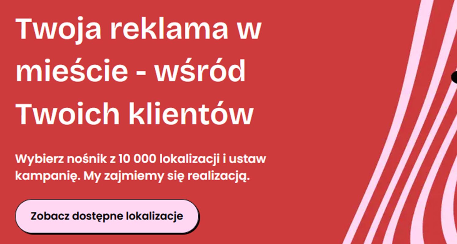 AMS uruchamia platformę dla małych firm. Reklamę zewnętrzną można kupić online