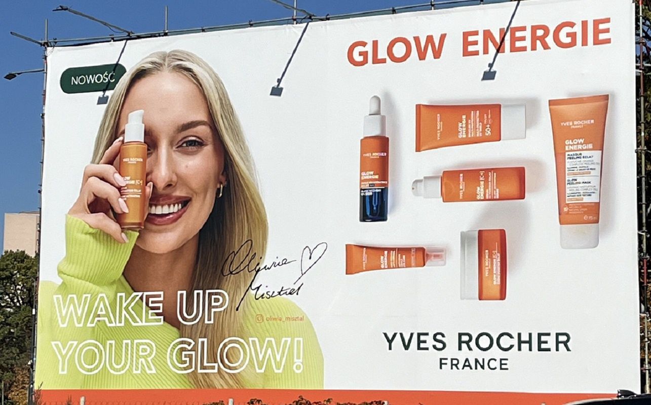 Pierwsza tak duża kampania Yves Rocher w Polsce. Jej twarzą jest znana influencerka