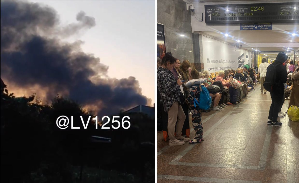 Rosja zaatakowała Ukrainę dronami i rakietami. Lwów wśród celów