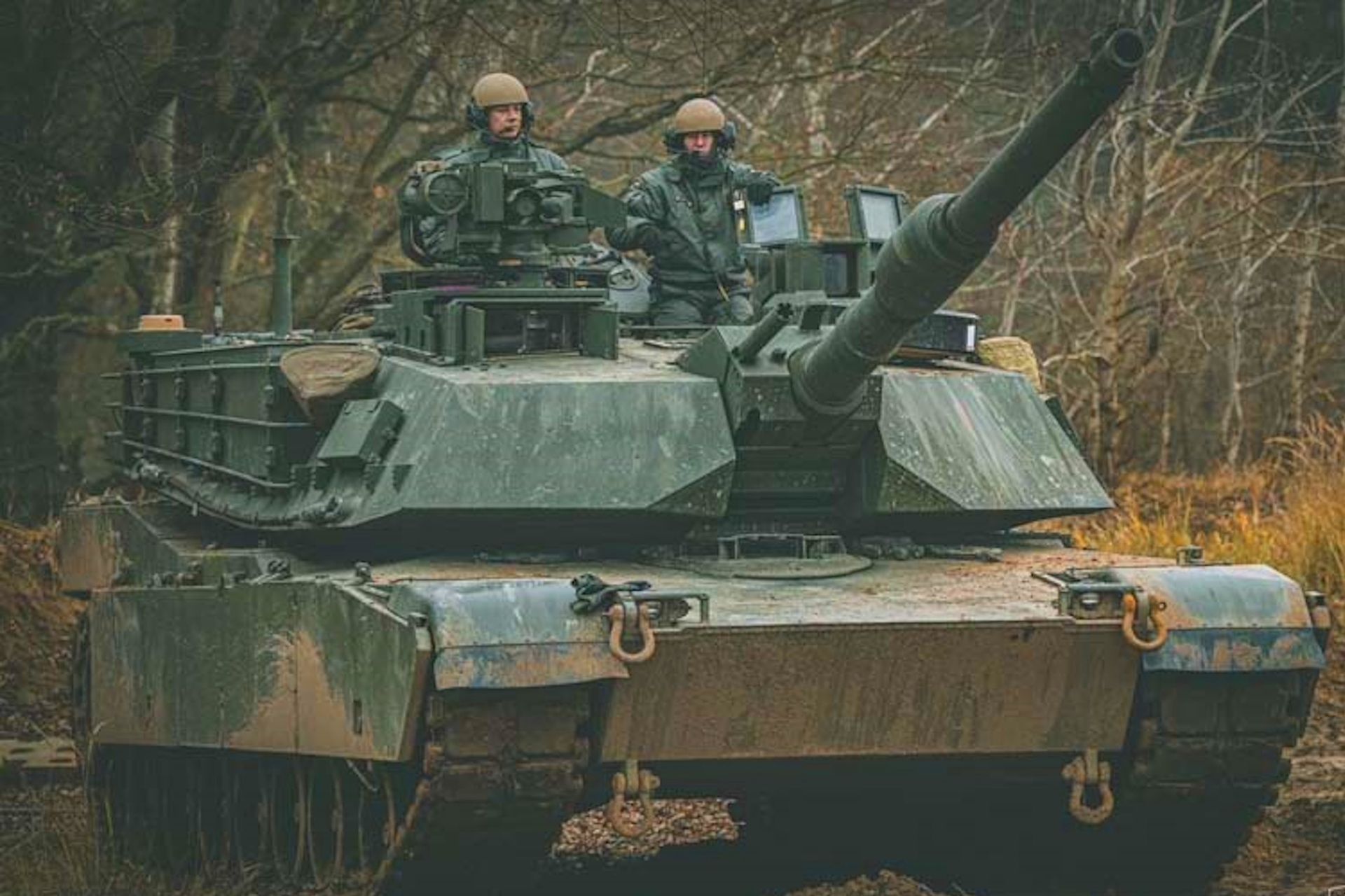 TUSK na polskim czołgu. Wszystko widać na zdjęciu