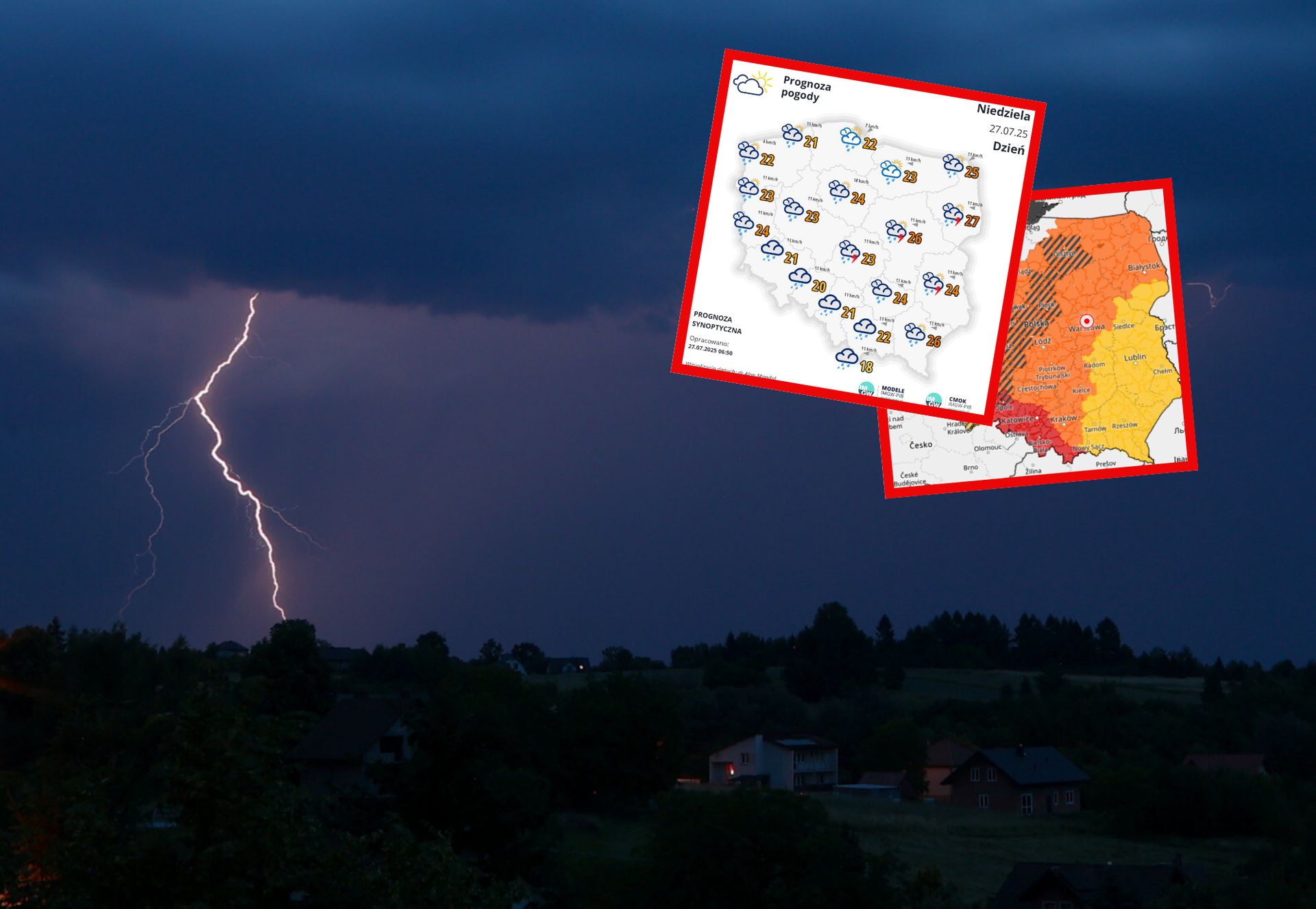 Niebezpiecznie w pogodzie. Wydano alerty III stopnia