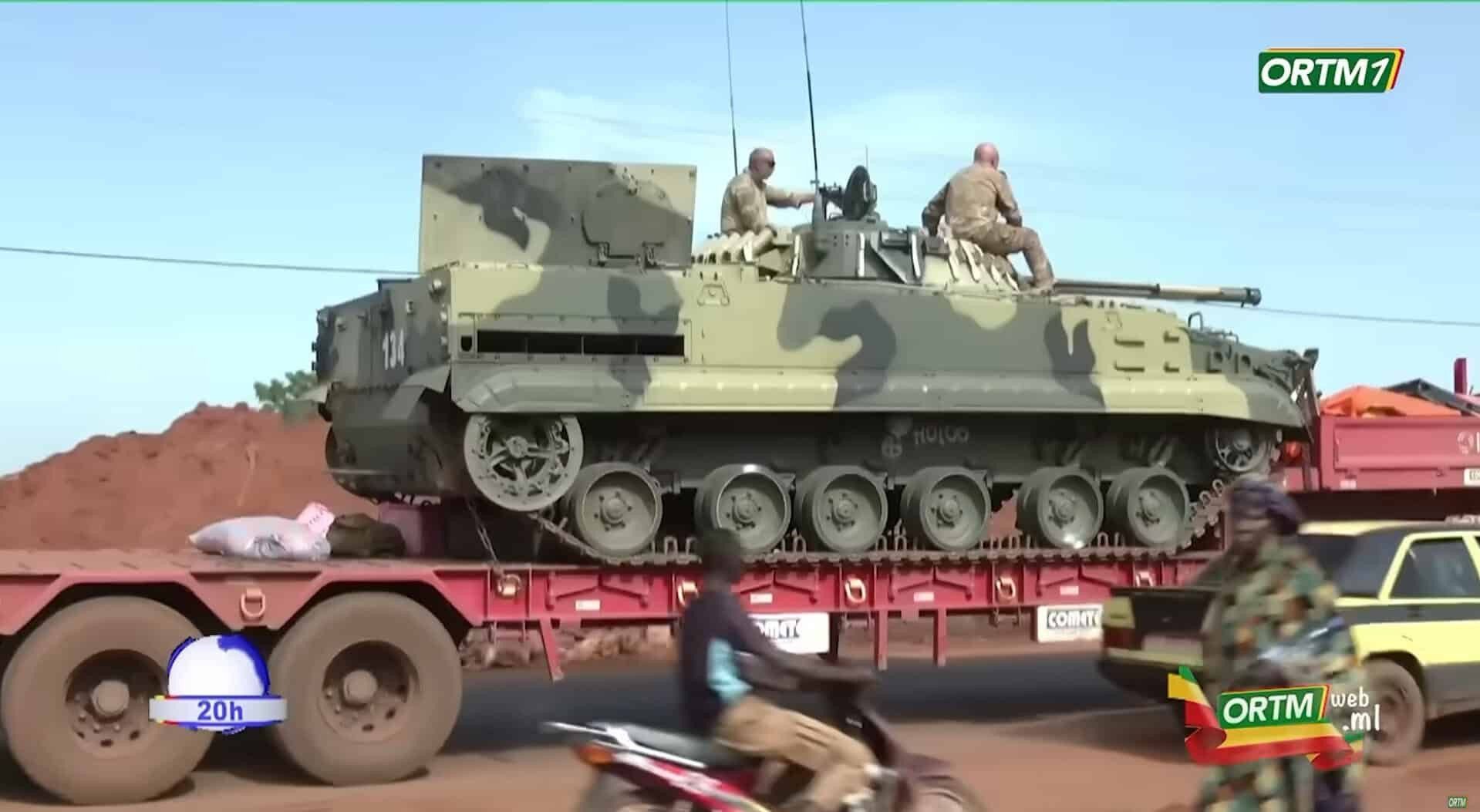 Wypłynął z Bałtyjska koło Królewca. Dostarczył Rosjanom w Afryce sprzęt