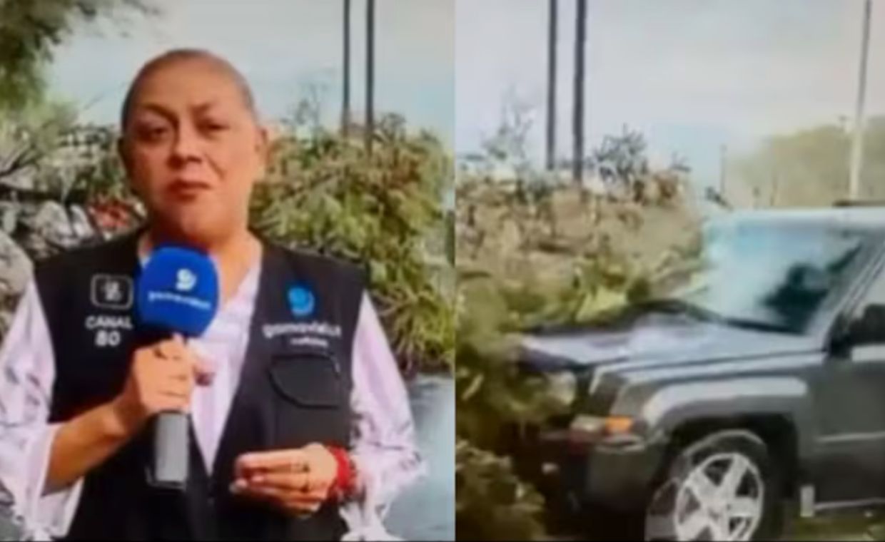 Wstrząsające nagranie z Meksyku. Samochód potrącił reporterkę na żywo
