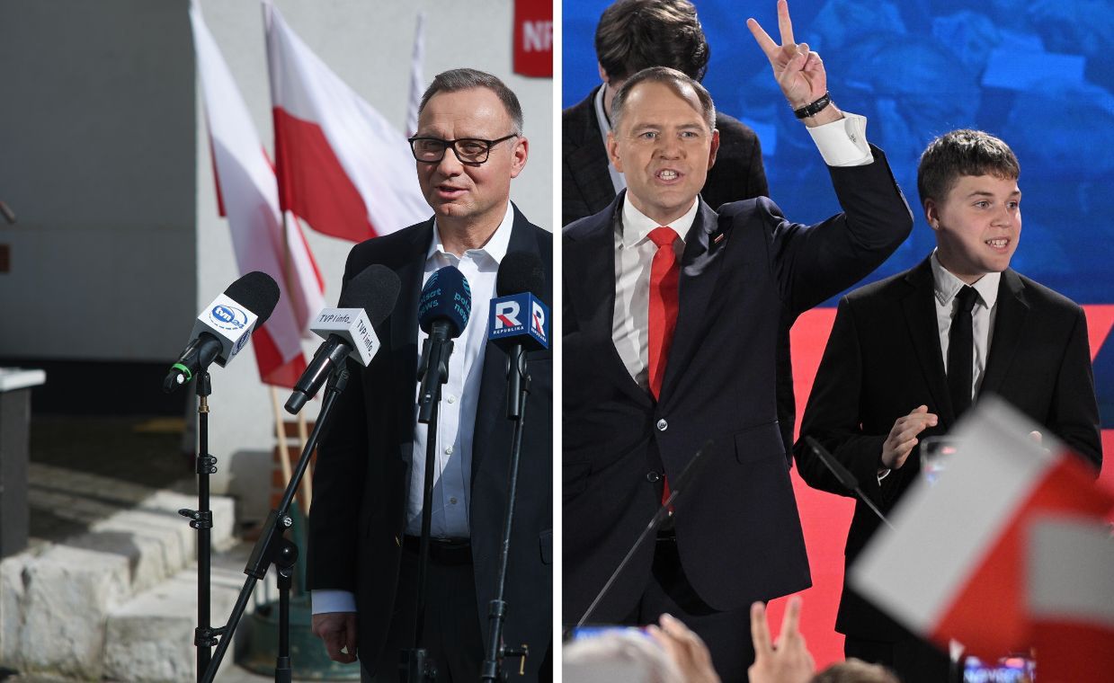 Zdobył więcej głosów. Nawrocki z lepszym wynikiem niż Narciarz