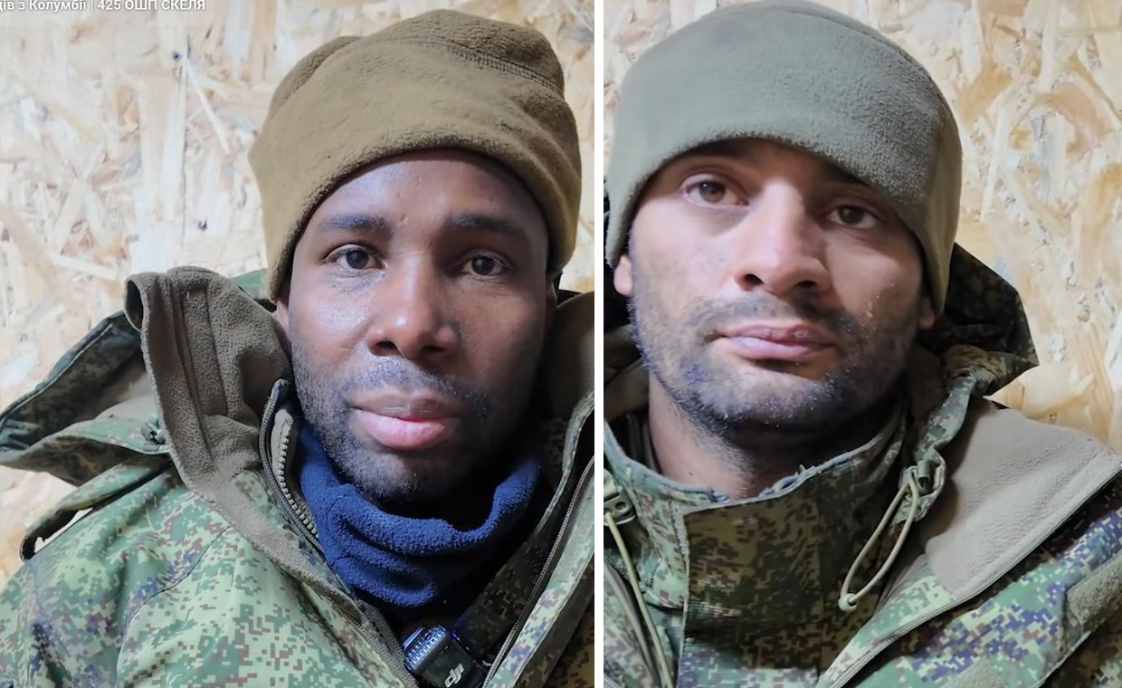 Ukraińcy pojmali Kolumbijczyków. Zdradzili, jak trafili na front