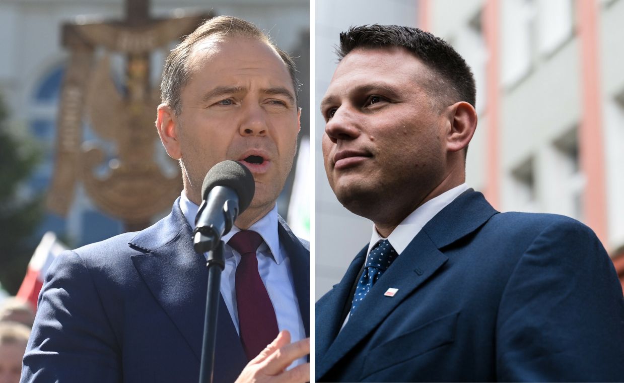 Nawrocki skrytykował u Mentzena decyzje PiS