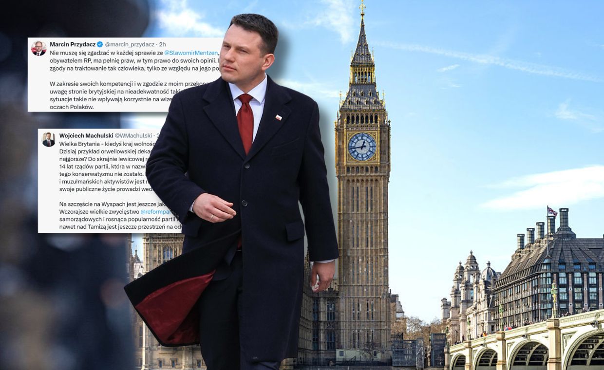 Mentzen zdradził, co spotkało go w Londynie. W sieci poruszenie