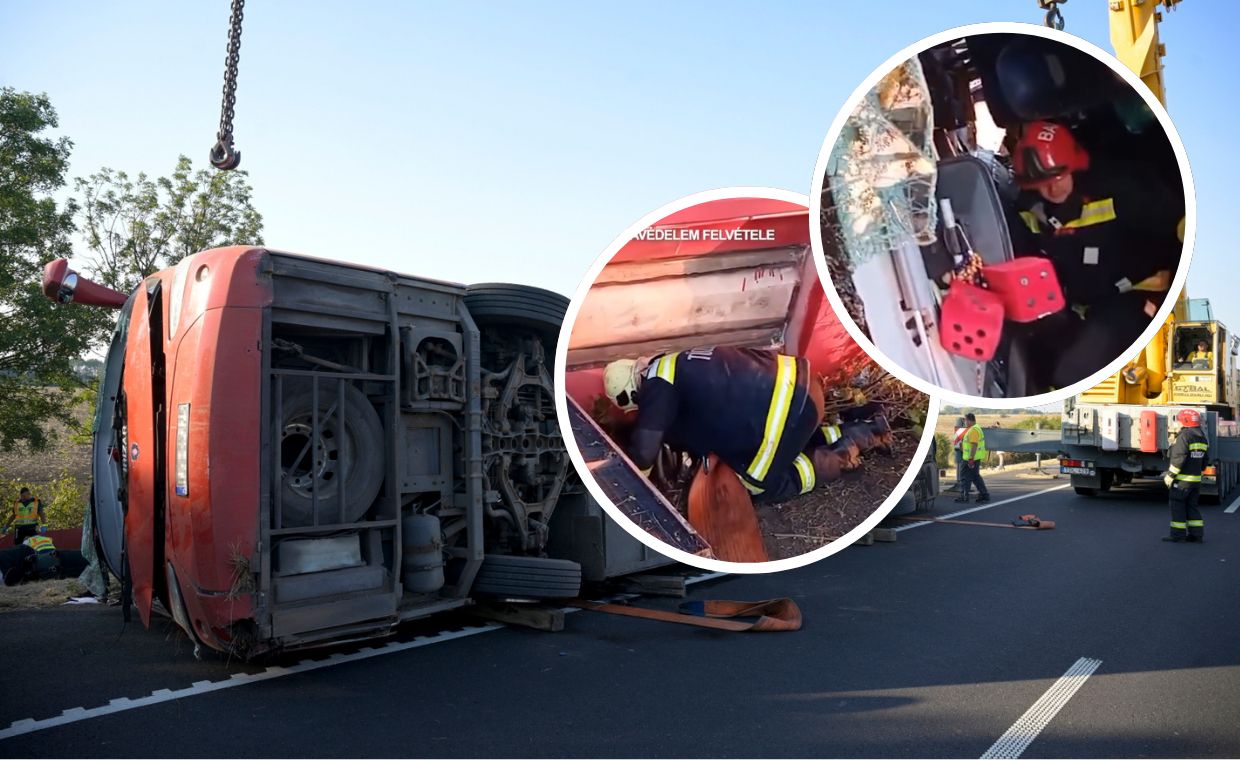 Dźwigi, wyciągarki i straż. Kulisy akcji ratunkowej na Węgrzech