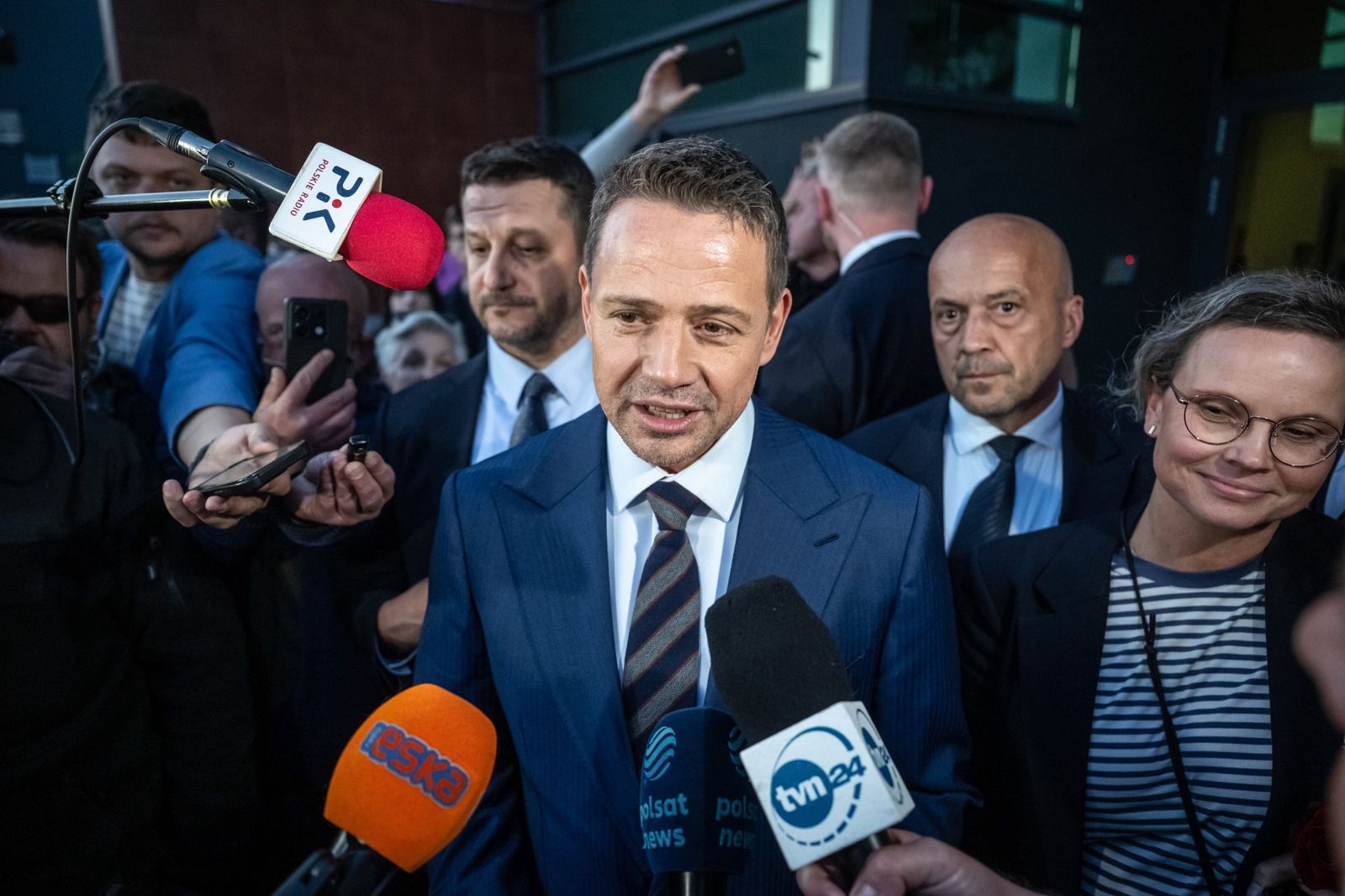 "Ósemka Mentzena". Tak Gospodarz komentował