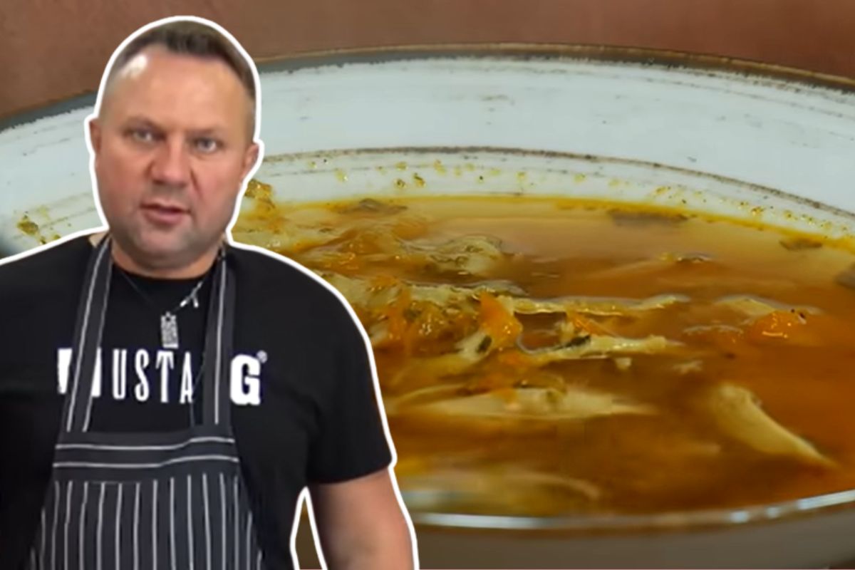 Strzelczyk robi flaczki z nietypowego mięsa. Nikt się nie krzywi, a zupa przyjemnie rozgrzewa