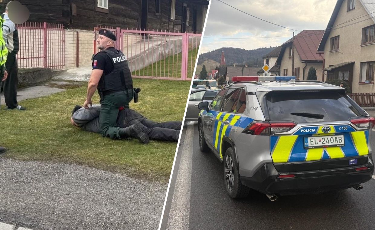 Pościg i strzały na Słowacji. Zatrzymano trzech Polaków