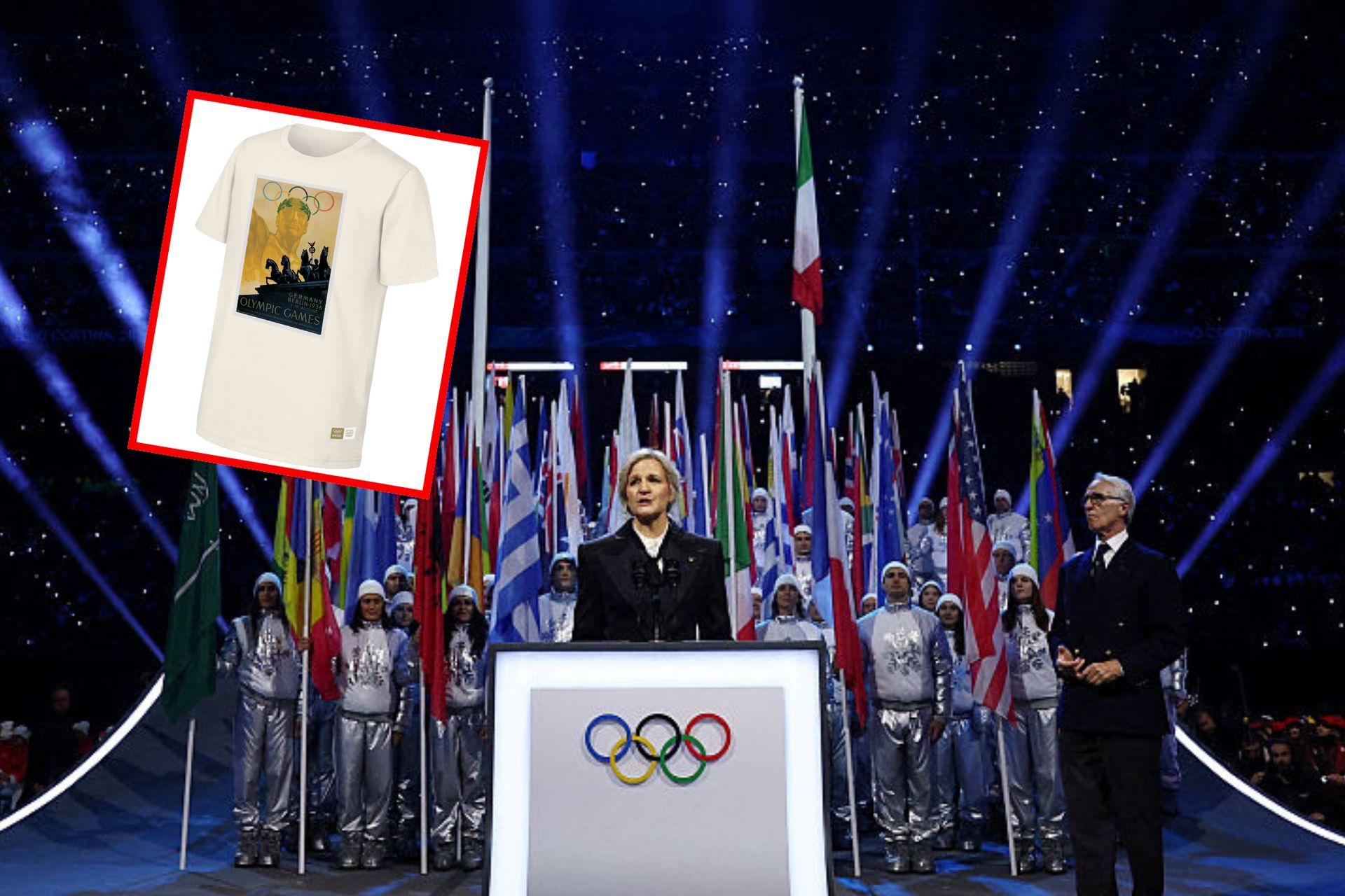 Skandal z koszulkami MKOl. Sprzedawali pamiątki z igrzysk Hitlera