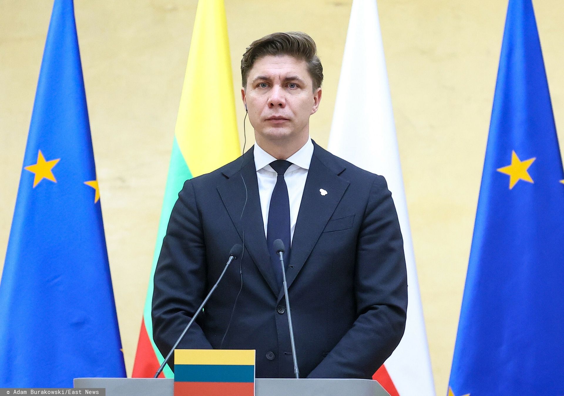 Ukraiński dron wleciał na Litwę. Premier: od strony Polski