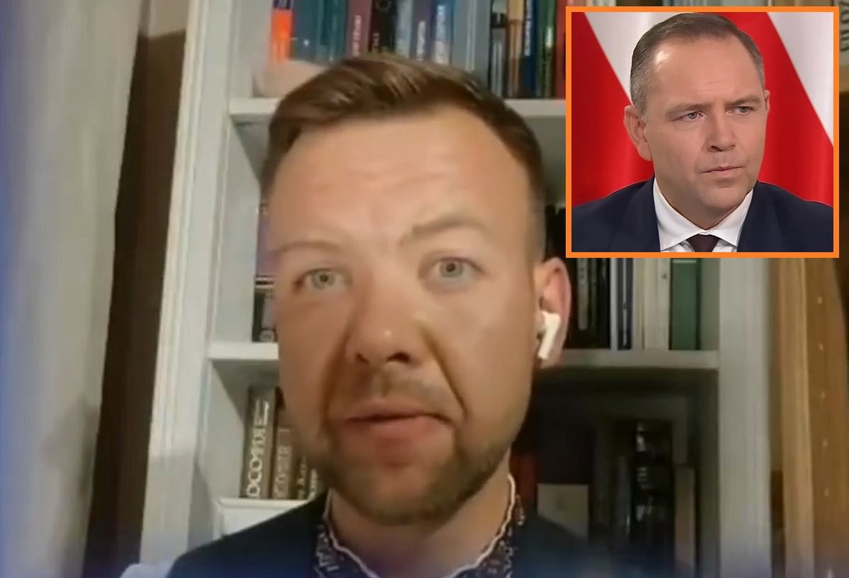 Skandaliczne słowa ukraińskiego dziennikarza o Karolu Nawrockim. Redakcja reaguje