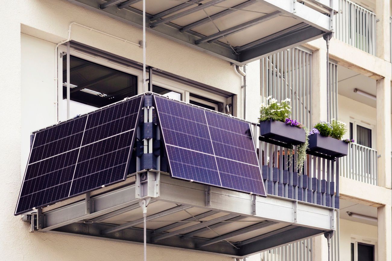 Zamontował fotowoltaikę na balkonie. Przegrał w sądzie