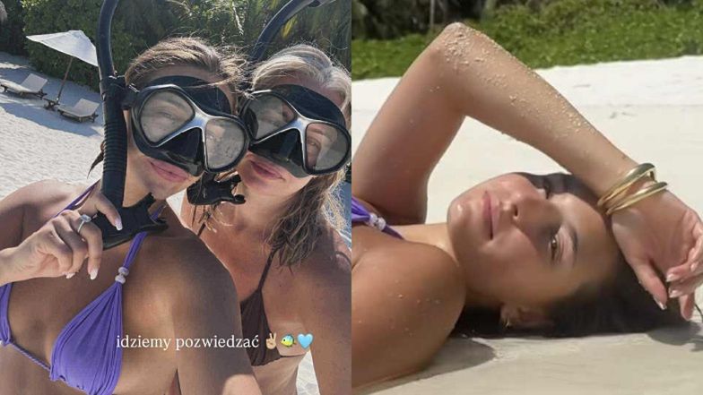 Julia Wieniawa wygina śmiało ciało na Malediwach i ubolewa: "Nie wiem, jak ja się przestawię na zimę" (ZDJĘCIA)