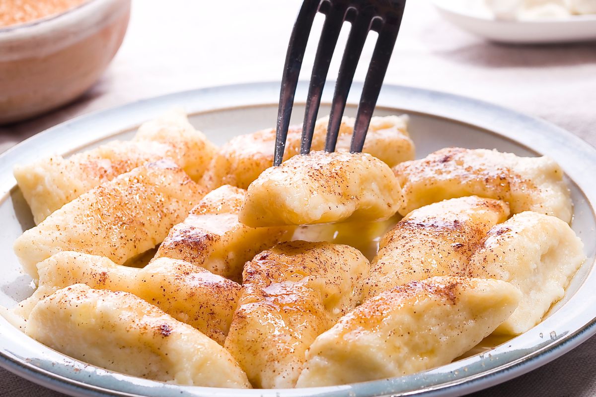 W piątki często robię te kluseczki z 3 składników. Są lepsze niż kopytka i bardzo mięciutkie