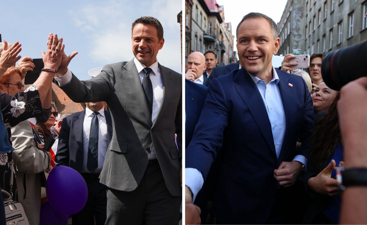 Gospodarz na prowadzeniu, Nawrocki tuż za nim. Jest też zaskoczenie