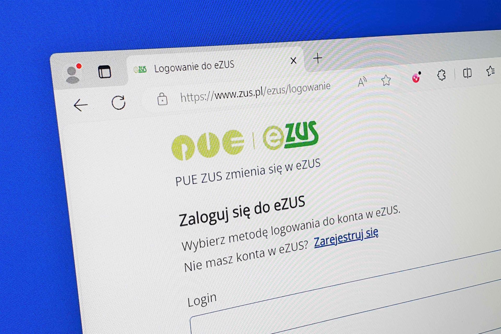 Nowości w eZUS. Zmiana zasad tworzenia hasła