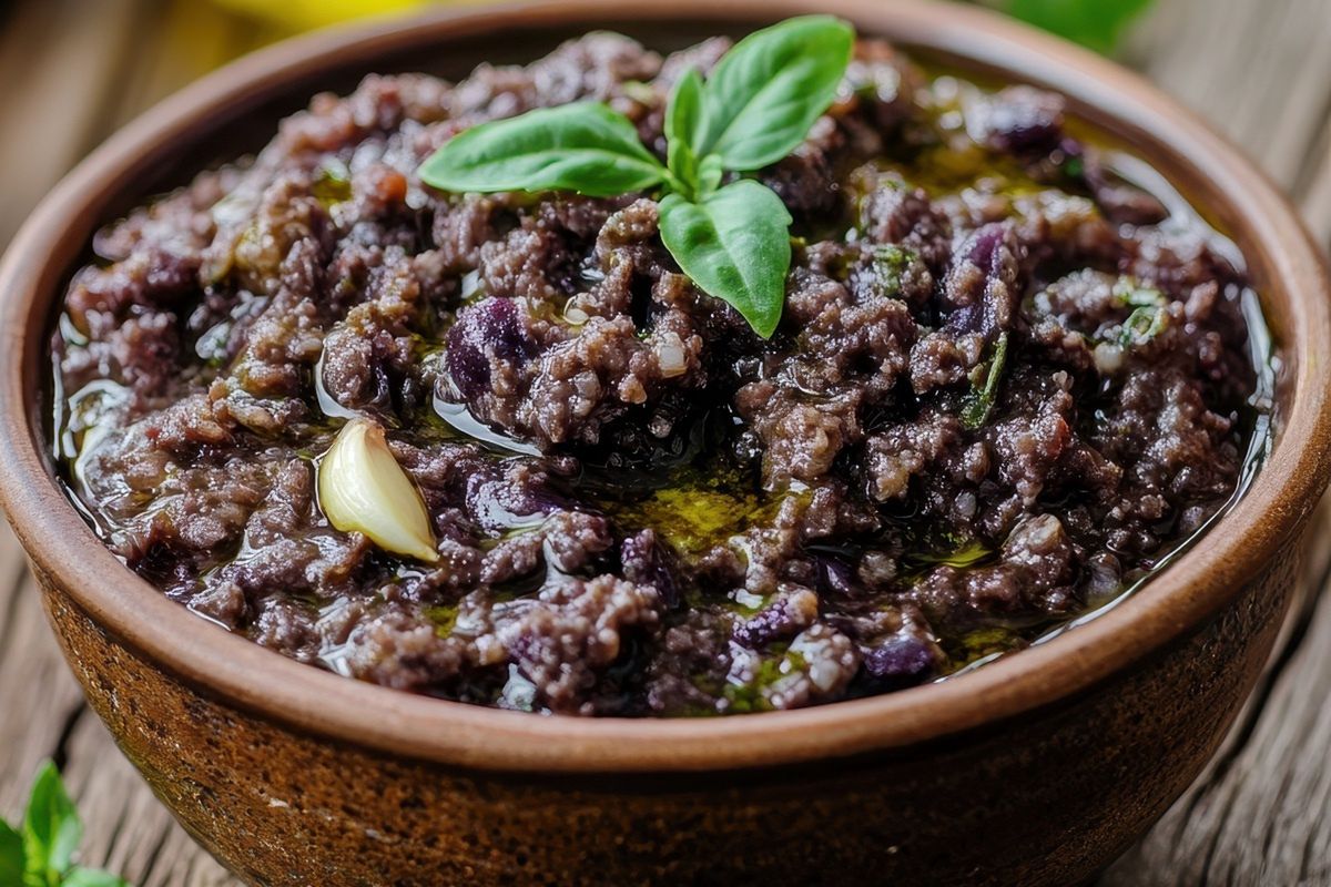 Zrobiłam czarne pesto. Wszyscy zachwycili się smakiem i kolorem