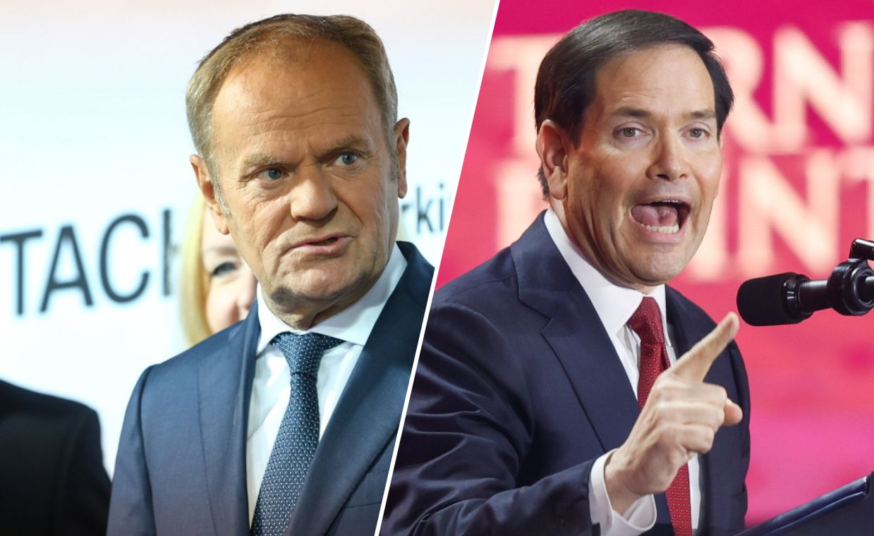 "Nie sądzę". Rubio reaguje na słowa Tuska ws. rosyjskich samolotów