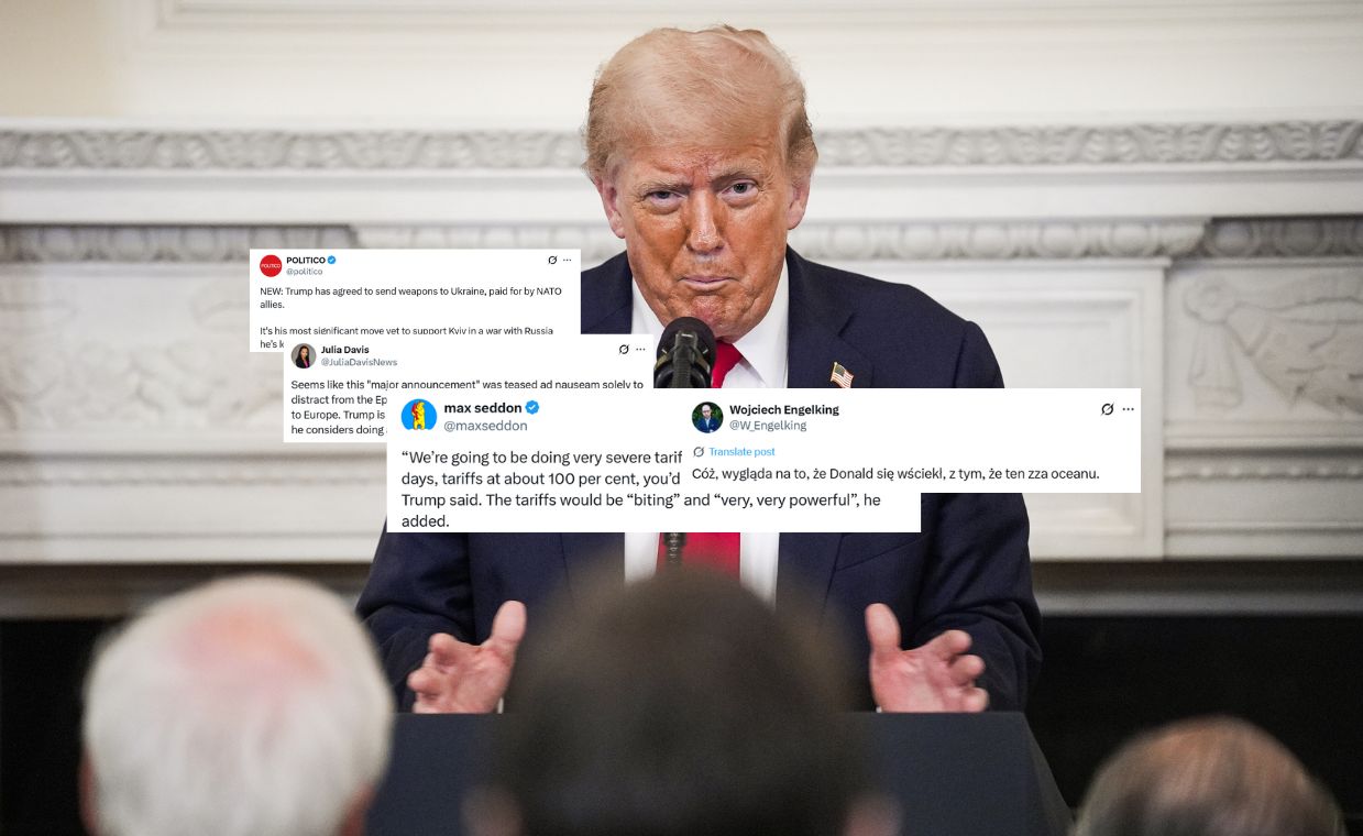 "Donald się wściekł". Trump grozi Rosji sankcjami