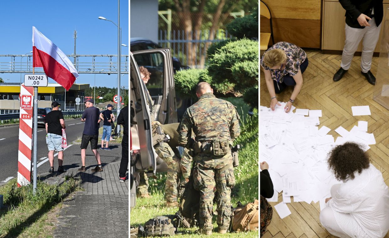 Tymczasowe kontrole na granicy, dalsze poszukiwania Tadeusza Dudy, protesty wyborcze. Co wydarzyło się we wtorek?