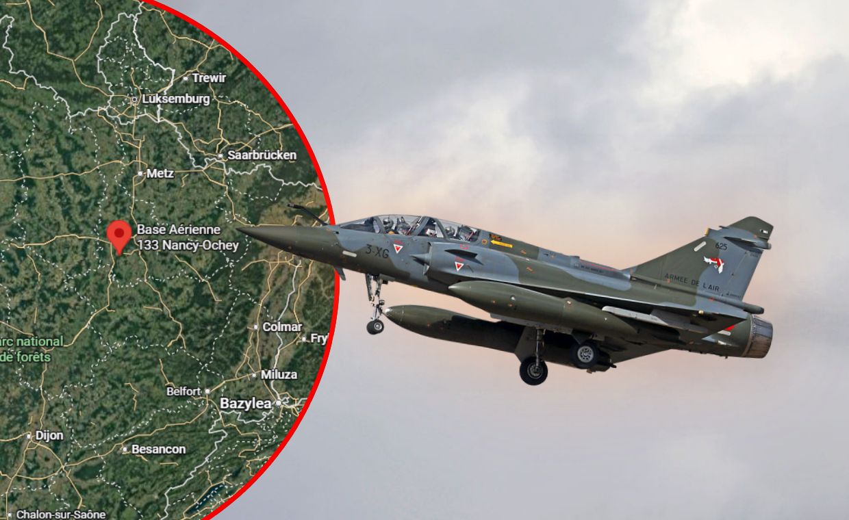 Tragedia we Francji. Katastrofa myśliwca Mirage 2000D wracającego z misji