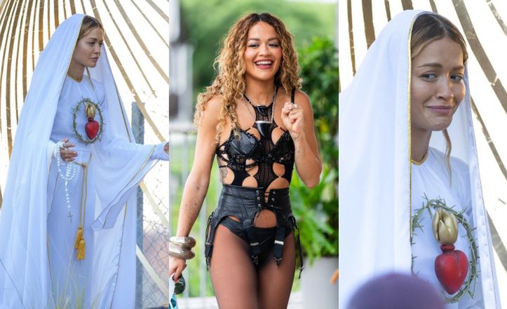 Rita Ora w kontrowersyjnej sesji jako Matka Boska. Internauci zbulwersowani: "Robią sobie JAJA z chrześcijaństwa"