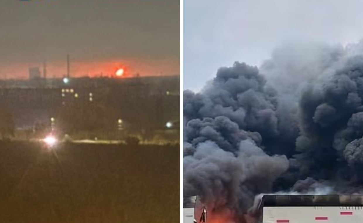 Pożar w rosyjskiej rafinerii. Ukraina wróciła do uderzeń