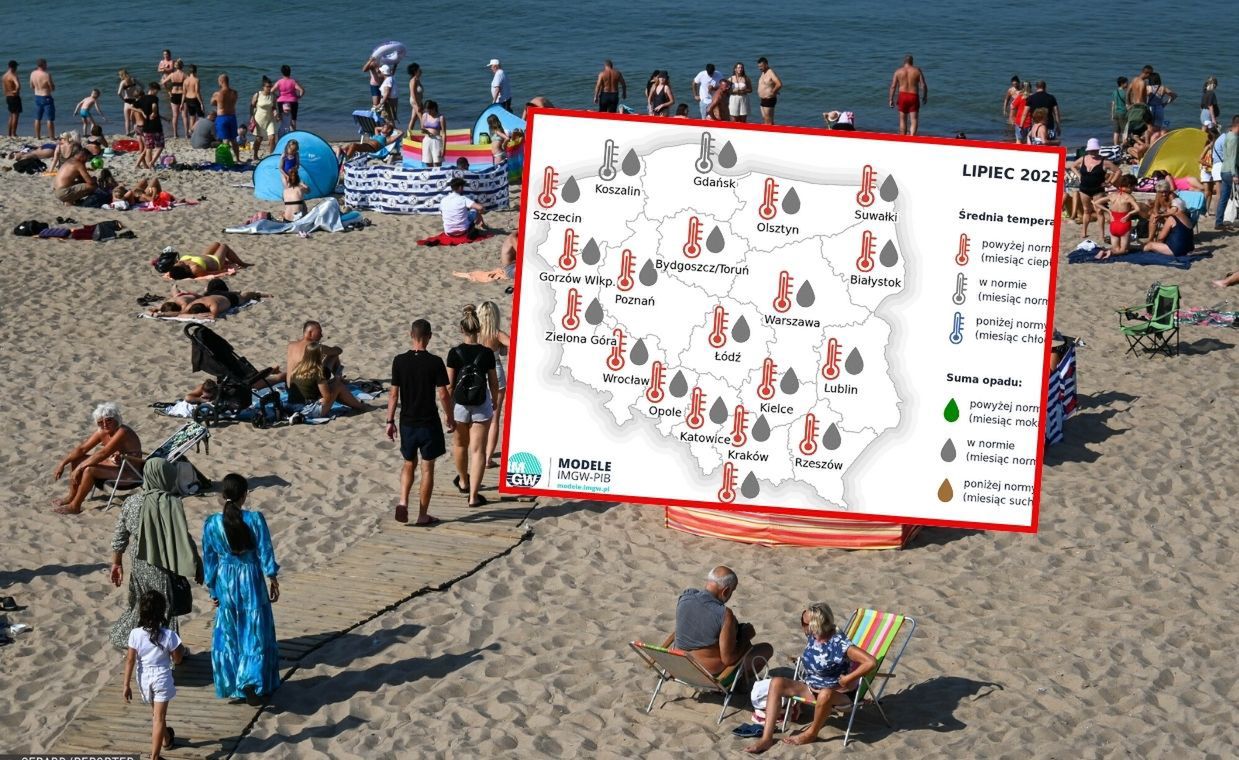 IMGW przedstawiło najnowsze modele. Jest prognoza na lato 2025
