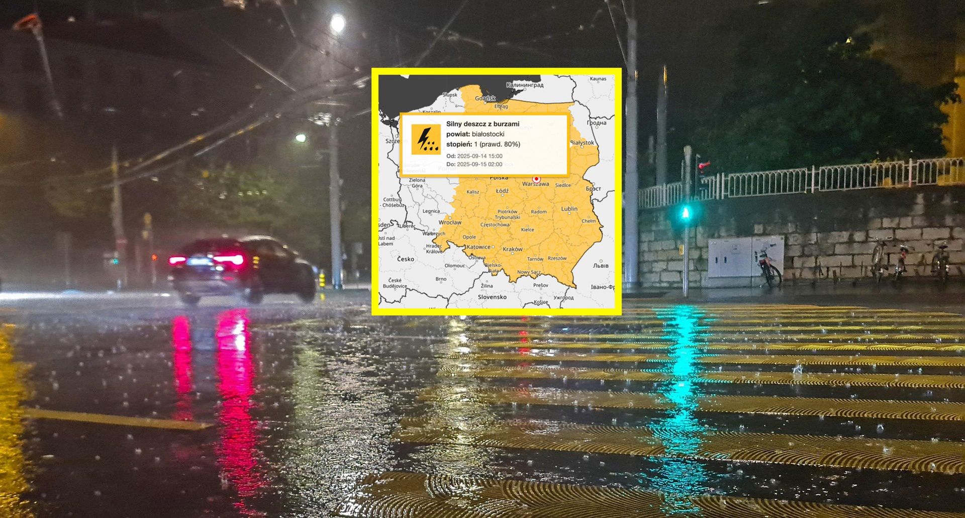 Niedziela pod znakiem ulew. Ostrzeżenie aż dla 14 województw