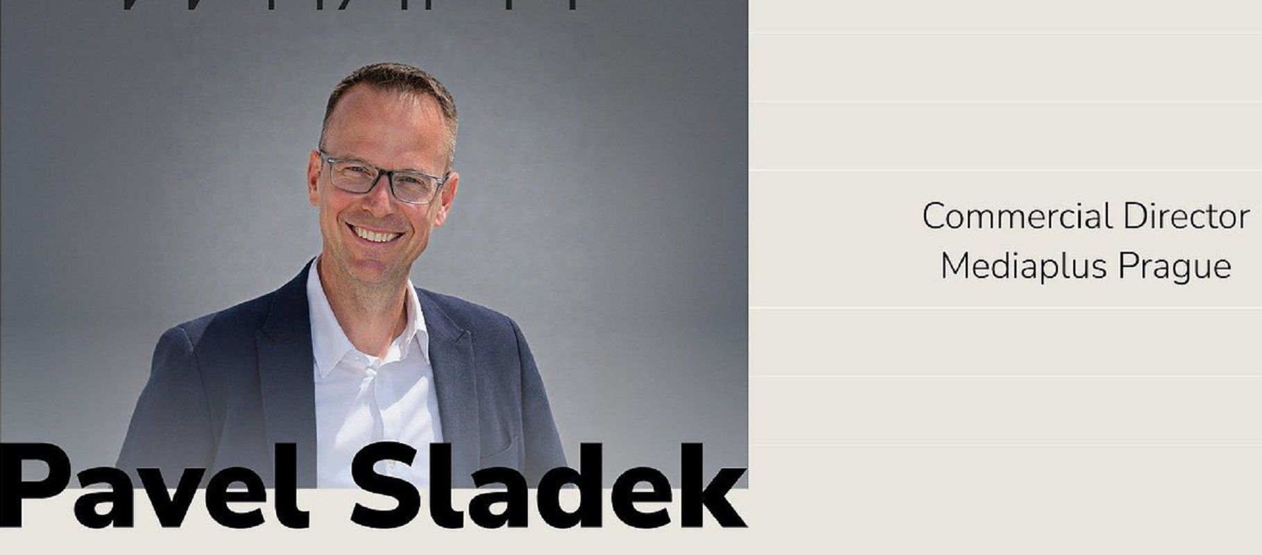 Pavel Sladek commercial directorem Mediaplus Prague