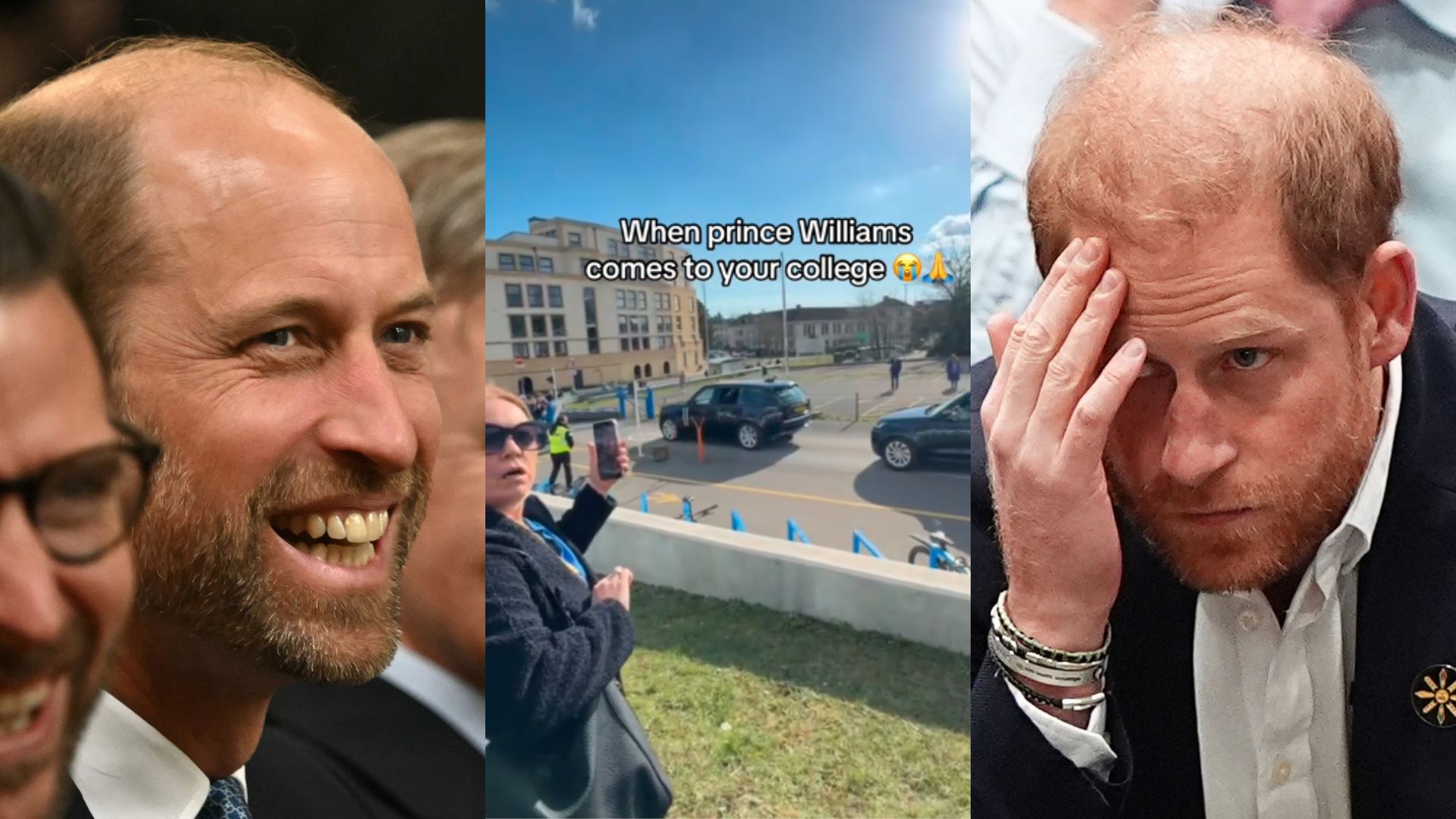 Książę William odwiedził studentów. Oto co usłyszał: "Nigdy nie lubiłem Harry'ego, tego RUDEGO CH**A". Do sieci trafiło nagranie