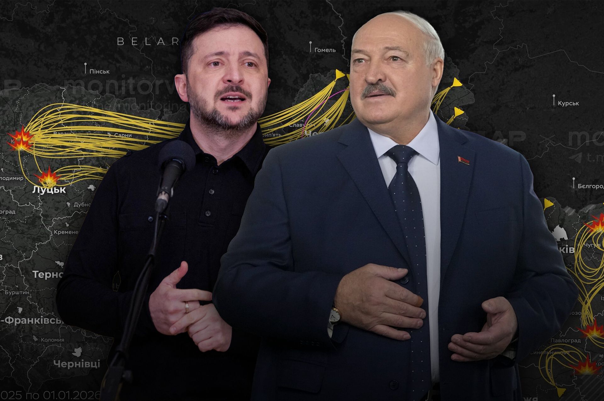 Białoruś może stać się celem dla Ukrainy? Wołodymyr Zełenski wyraźnie to sugeruje