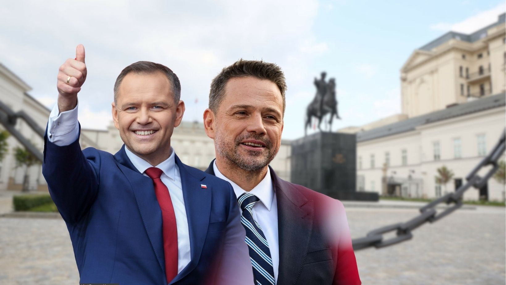 Sondaż: Trzaskowski i Nawrocki z dużym odsetkiem przeciwników