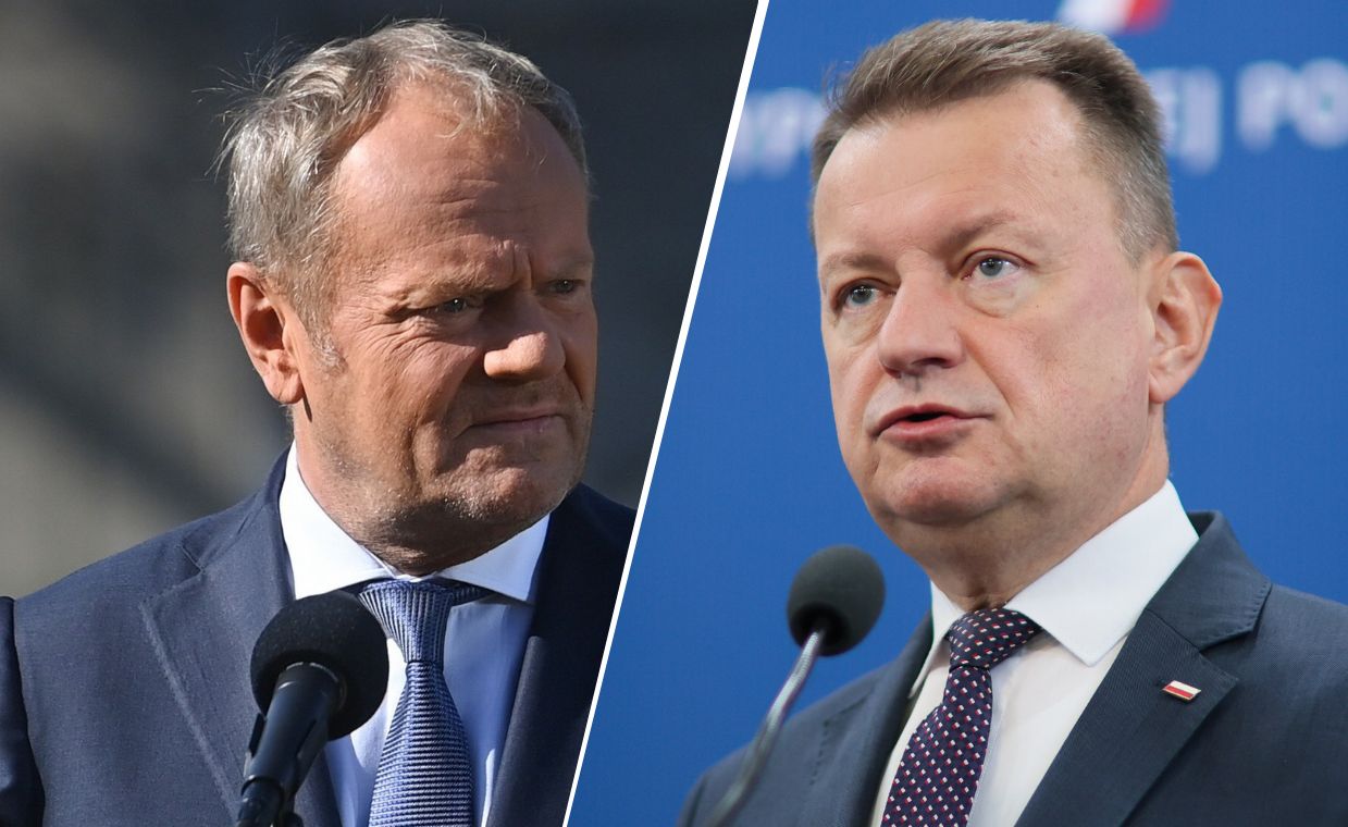 "Szczerze powiedziawszy". Tusk reaguje na zarzuty Błaszczaka